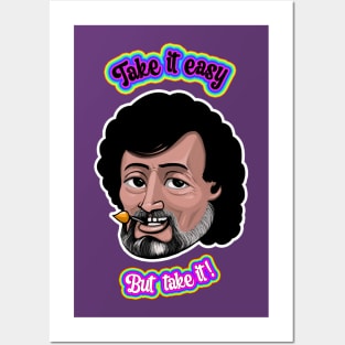 Terence McKenna Toon Posters and Art